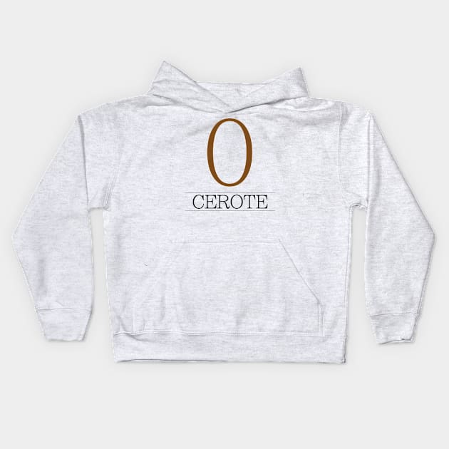 Cerote Kids Hoodie by Estudio3e